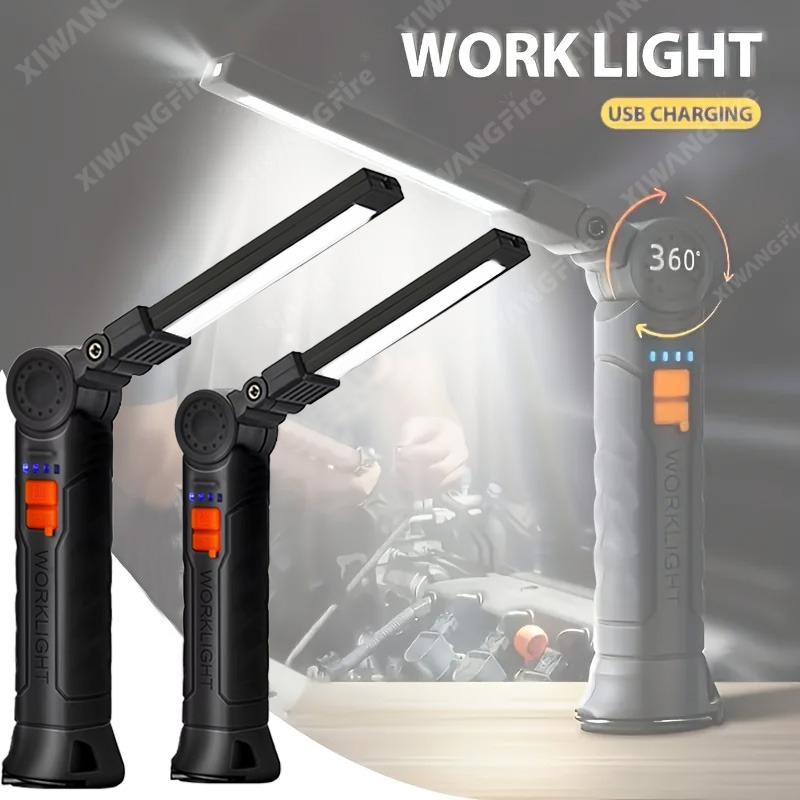 Outdoor Lighting Lowes - Rechargeable LED Flashlight Work Light with