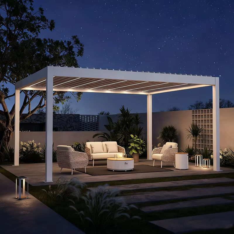 Outdoor Lighting Garden - Outdoor Rust Proof Heavy Duty Pavilion
