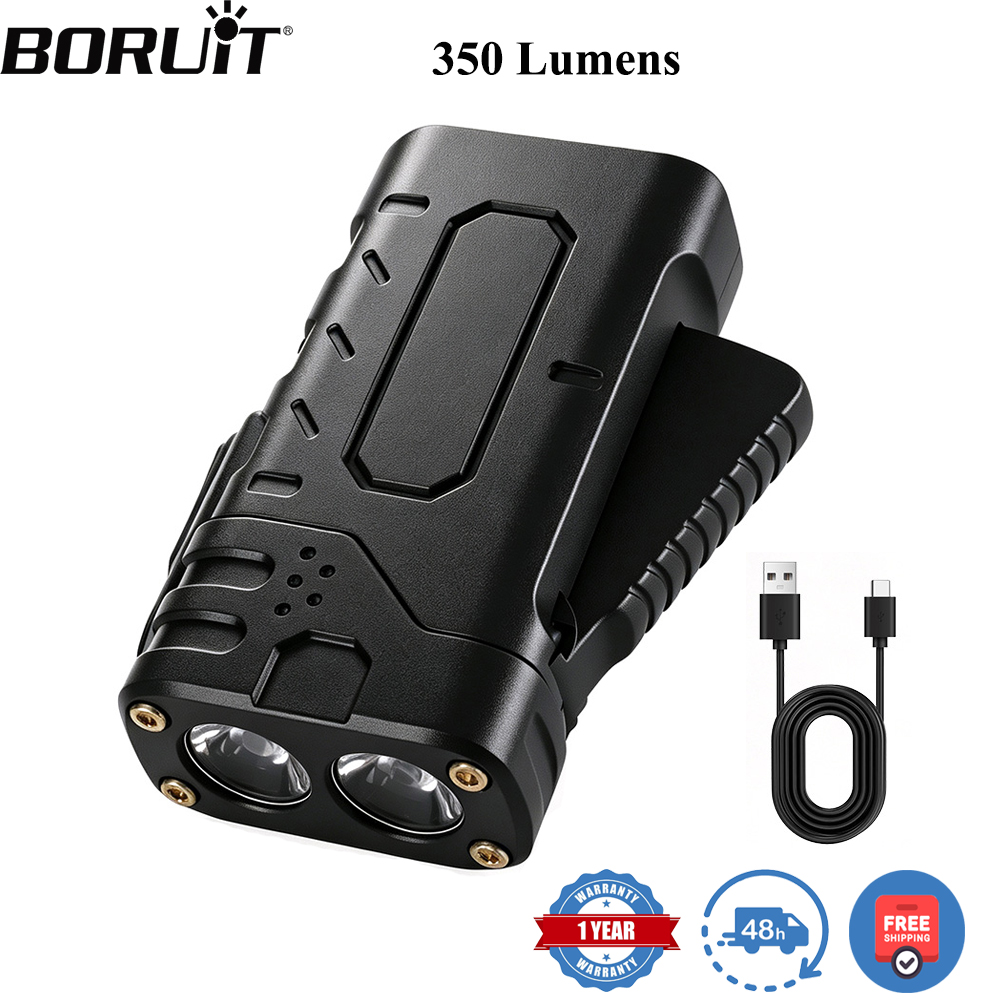 Outdoor Lighting Lowes - BORUIiT Hand Crank EDC LED Flashlight