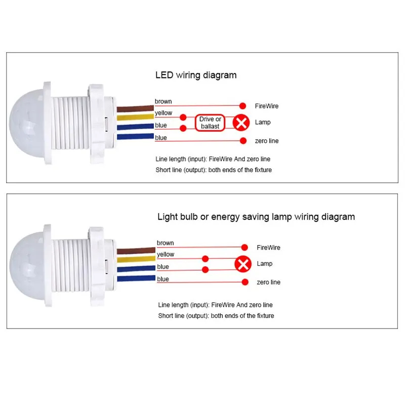 AC110-240V Automatic Sensor Li - đánh giá và giá Outdoor Lighting Switch