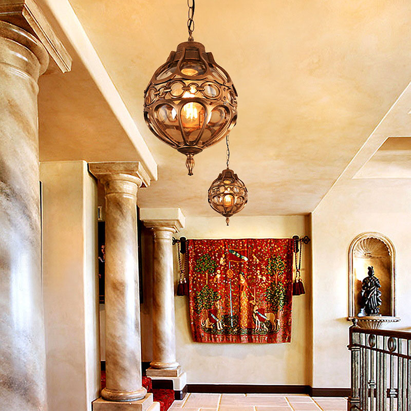 Arabic Globe Porch Pendant Lig - đánh giá và giá Outdoor Lighting Bronze