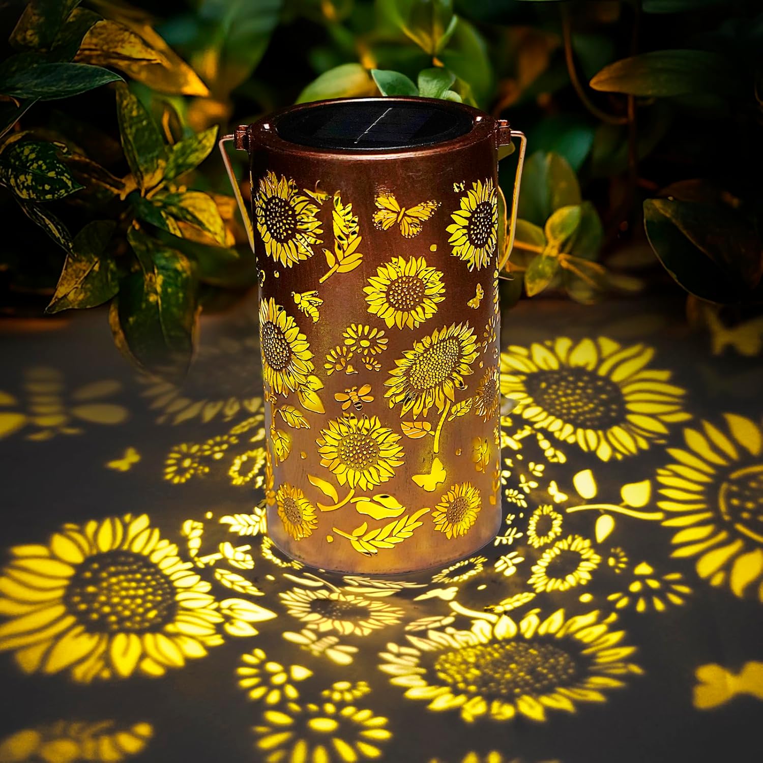 Sunflower Light and Shadow Lig - đánh giá và giá Bollard Light Garden