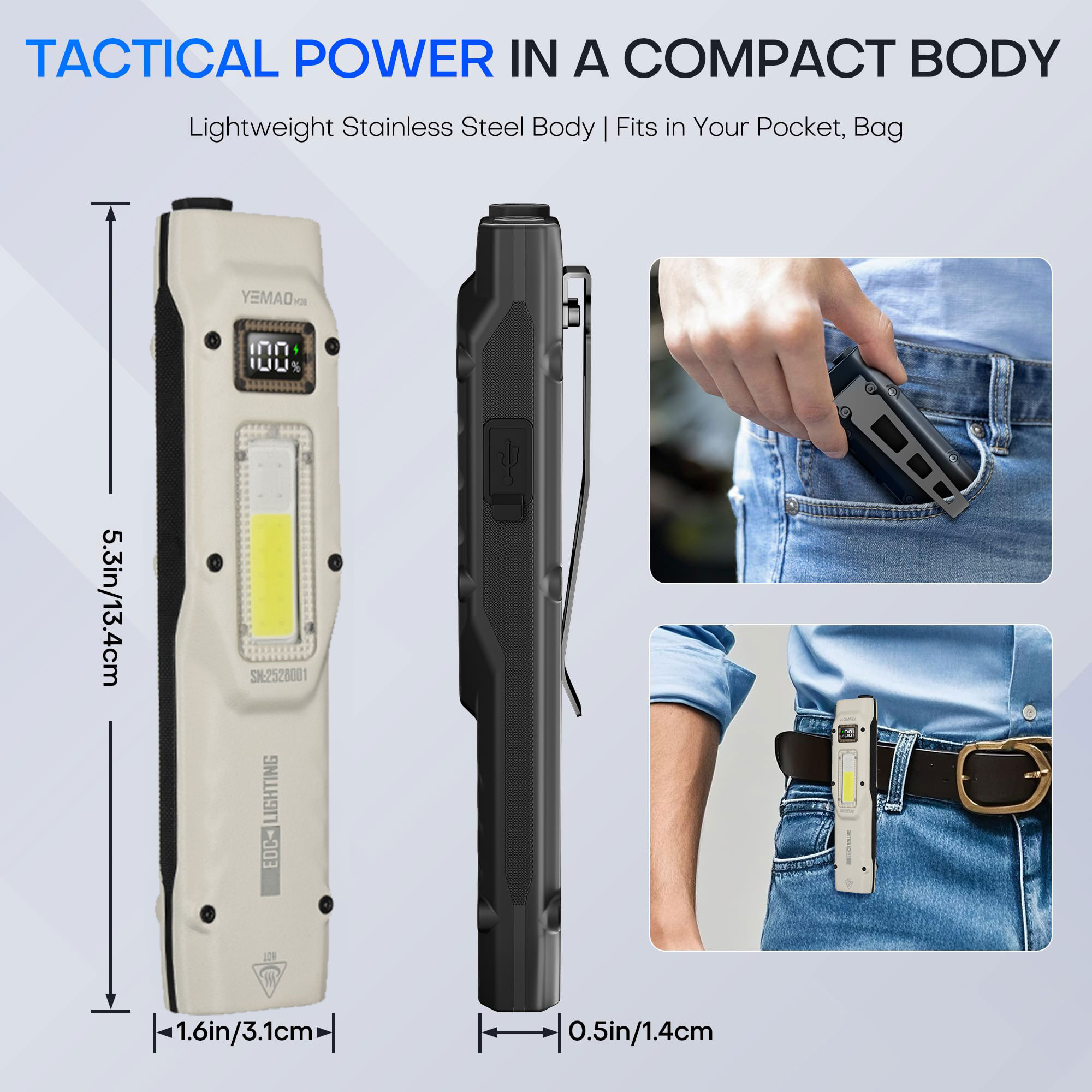 Portable 880LM YEMAO M28 Ultra - đánh giá và giá Outdoor Lighting Lowes