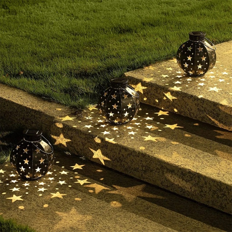 Garden Star Projector Lamp Han - đánh giá và giá Bollard Light Garden