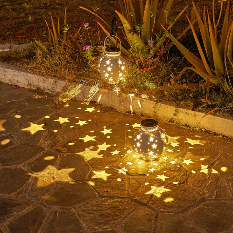 Garden Star Projector Lamp Han - đánh giá và giá Bollard Light Garden