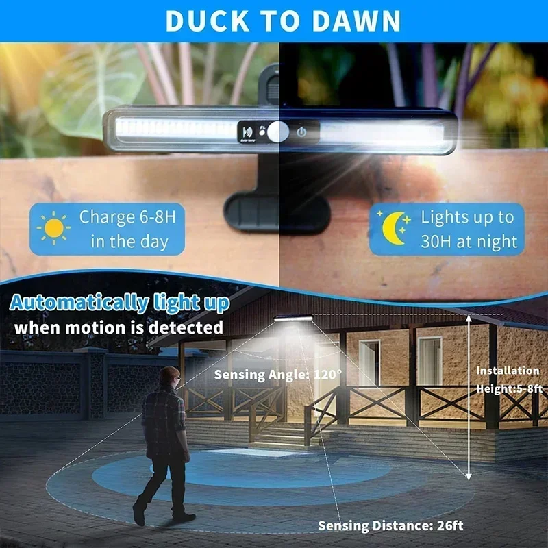 Clip On Solar Motion Lights Ou - đánh giá và giá Outdoor Lighting Solar