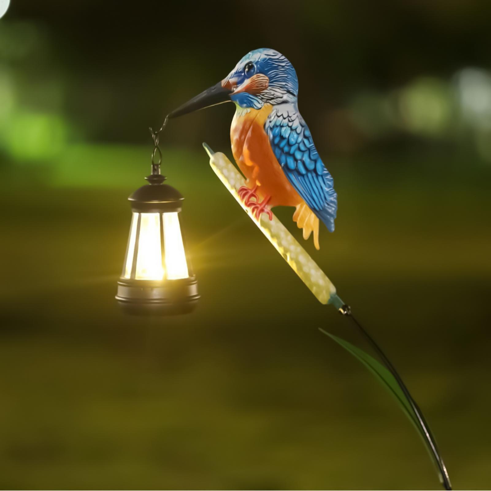 Solar Powered Kingfisher Light - đánh giá và giá Bollard Light Garden