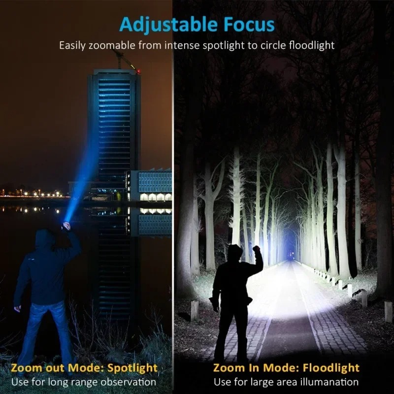 T6 LED Rechargeable Flashlight - đánh giá và giá Outdoor Lighting Lowes
