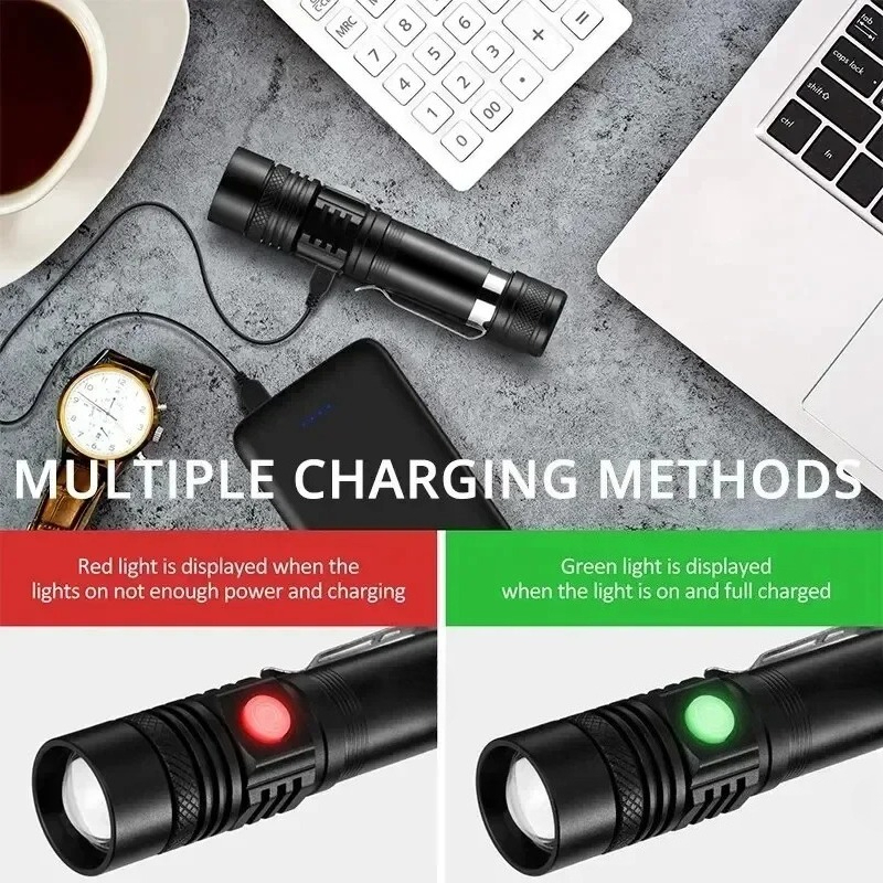 T6 LED Rechargeable Flashlight - đánh giá và giá Outdoor Lighting Lowes