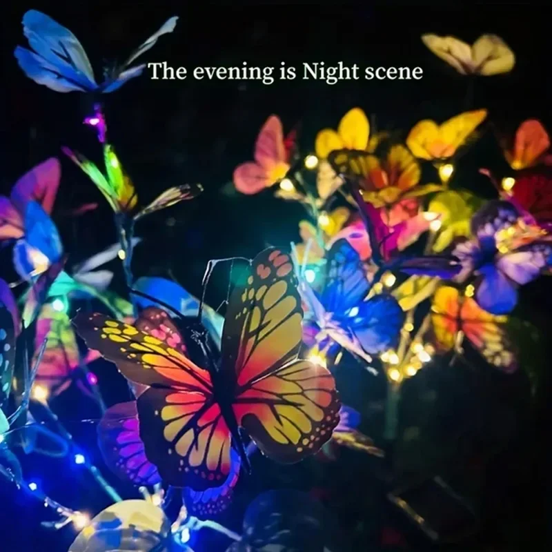 Solar LED Butterfly Garden Lig - đánh giá và giá Bollard Light Garden
