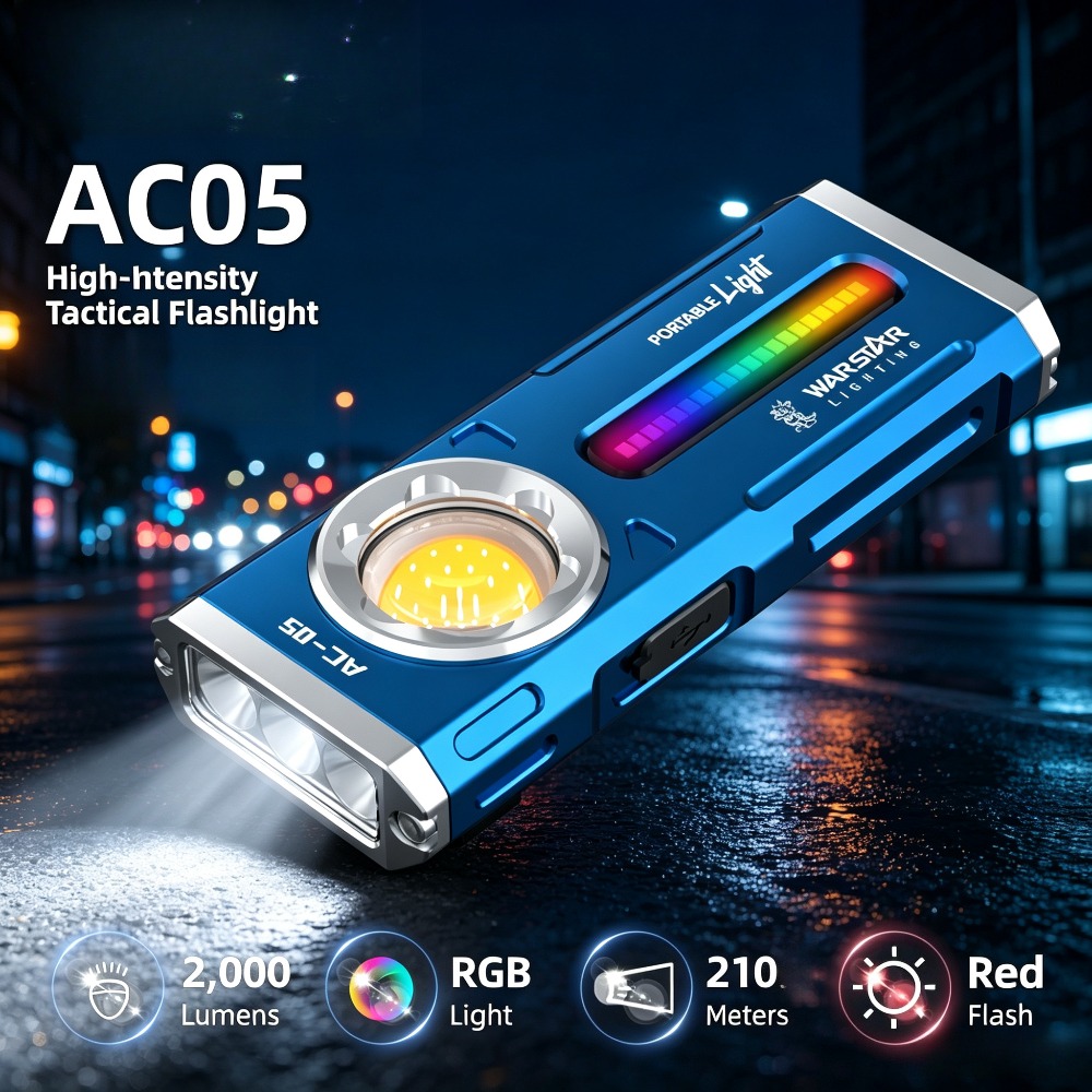 AC05 Portable Flashlight High  - đánh giá và giá Outdoor Lighting The Range
