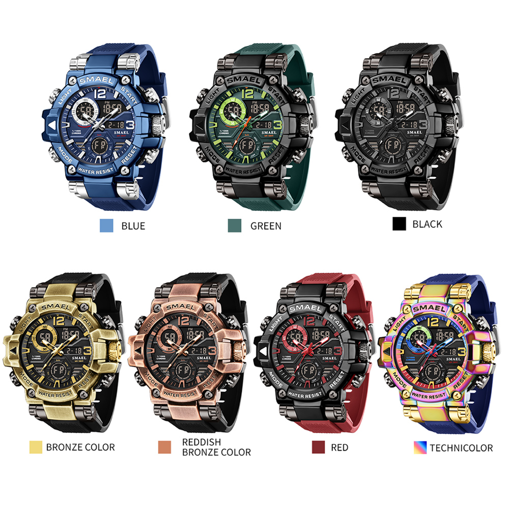SMAEL Outdoor Men Watch Bronze - đánh giá và giá Outdoor Lighting Bronze