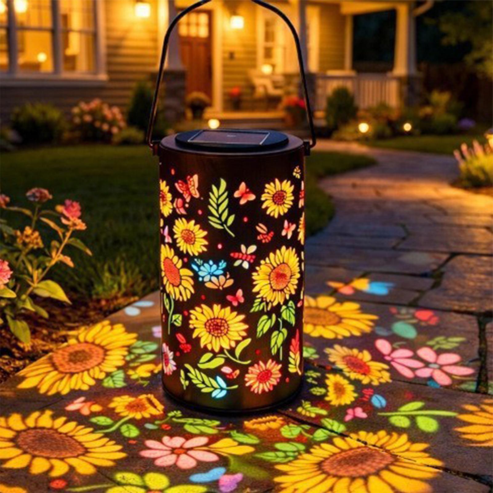 Sunflower Solar Lantern Weathe - đánh giá và giá Outdoor Lighting For Patio