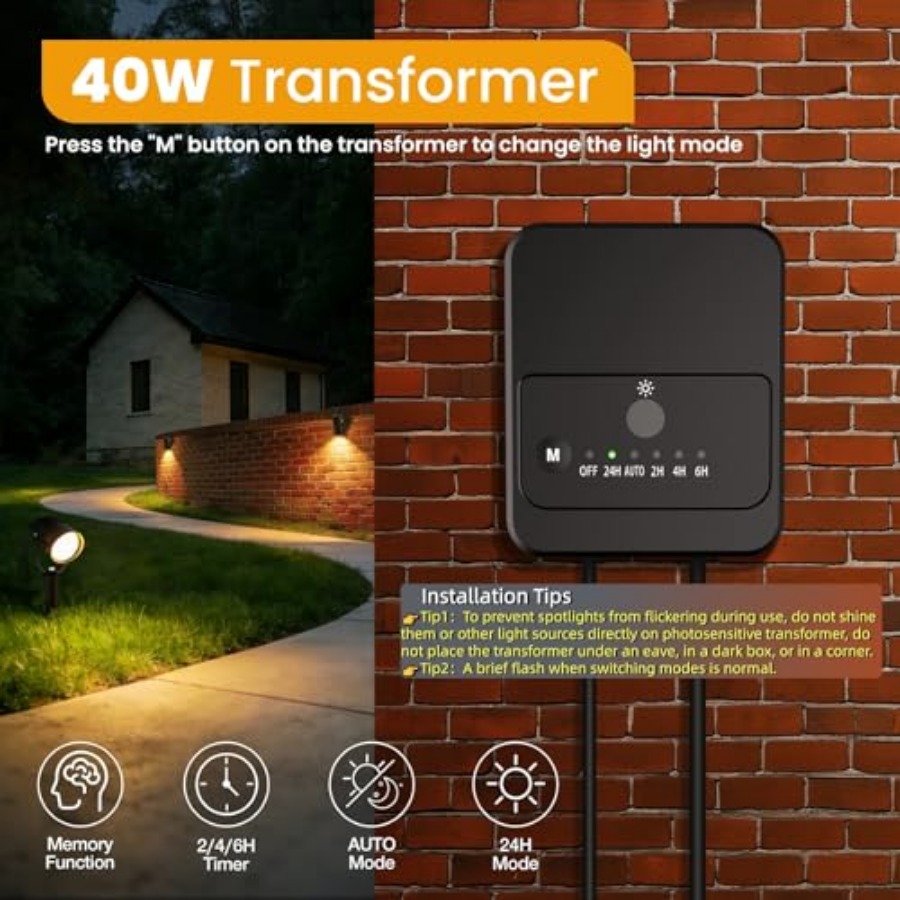 Landscape Lighting Kit Low Vol - đánh giá và giá Outdoor Lighting Kits Low Voltage