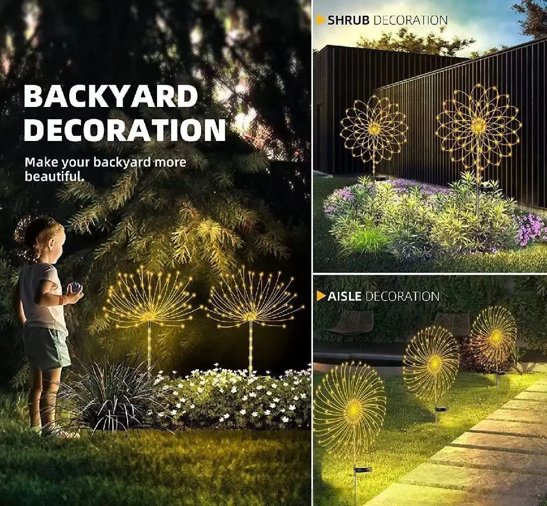 Solar Garden Lights 200LED Wat - đánh giá và giá Wired Pathway Light