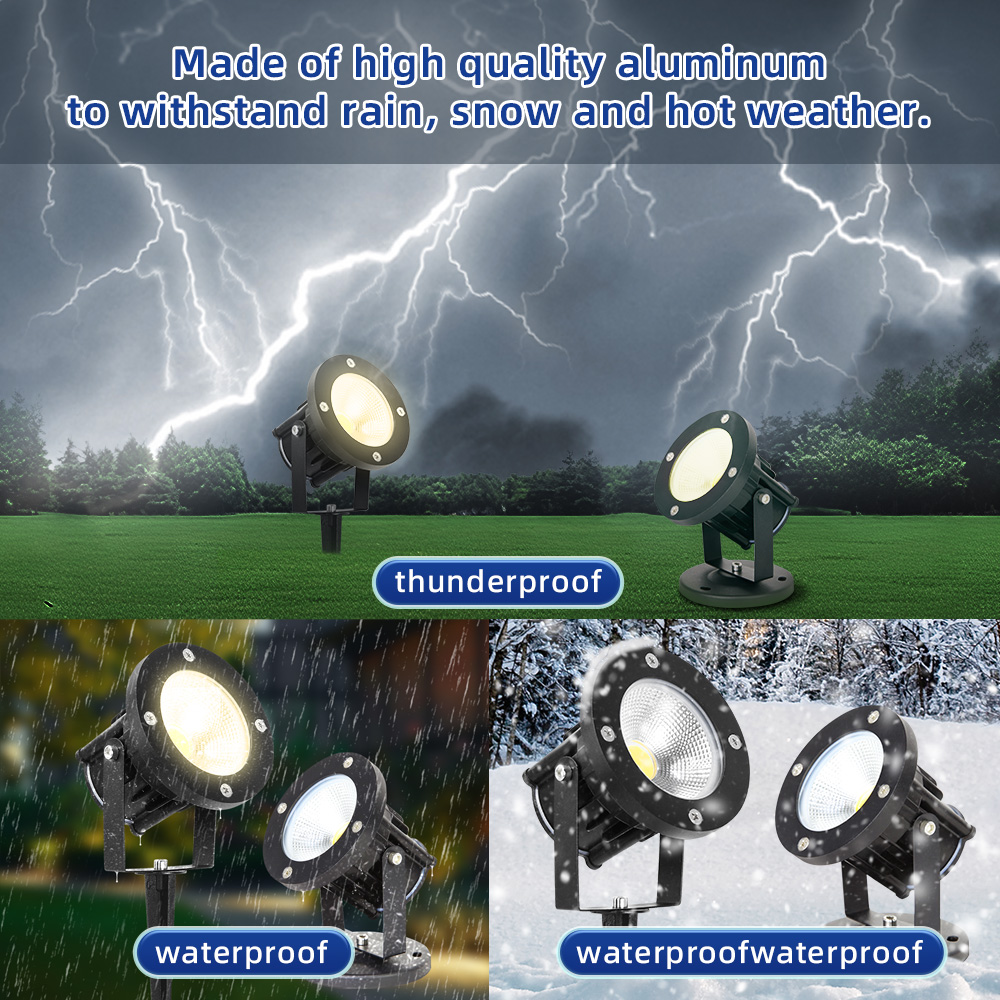 LED GU10 Garden Lighting Lawn  - đánh giá và giá Outdoor Lighting Switch