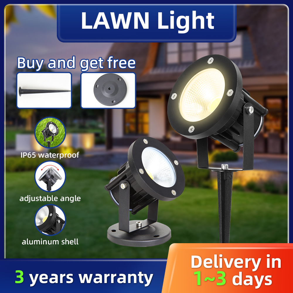 LED GU10 Garden Lighting Lawn  - đánh giá và giá Outdoor Lighting Switch