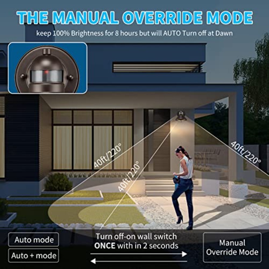 2 Pack Motion Sensor Outdoor L - đánh giá và giá Outdoor Lighting Solar