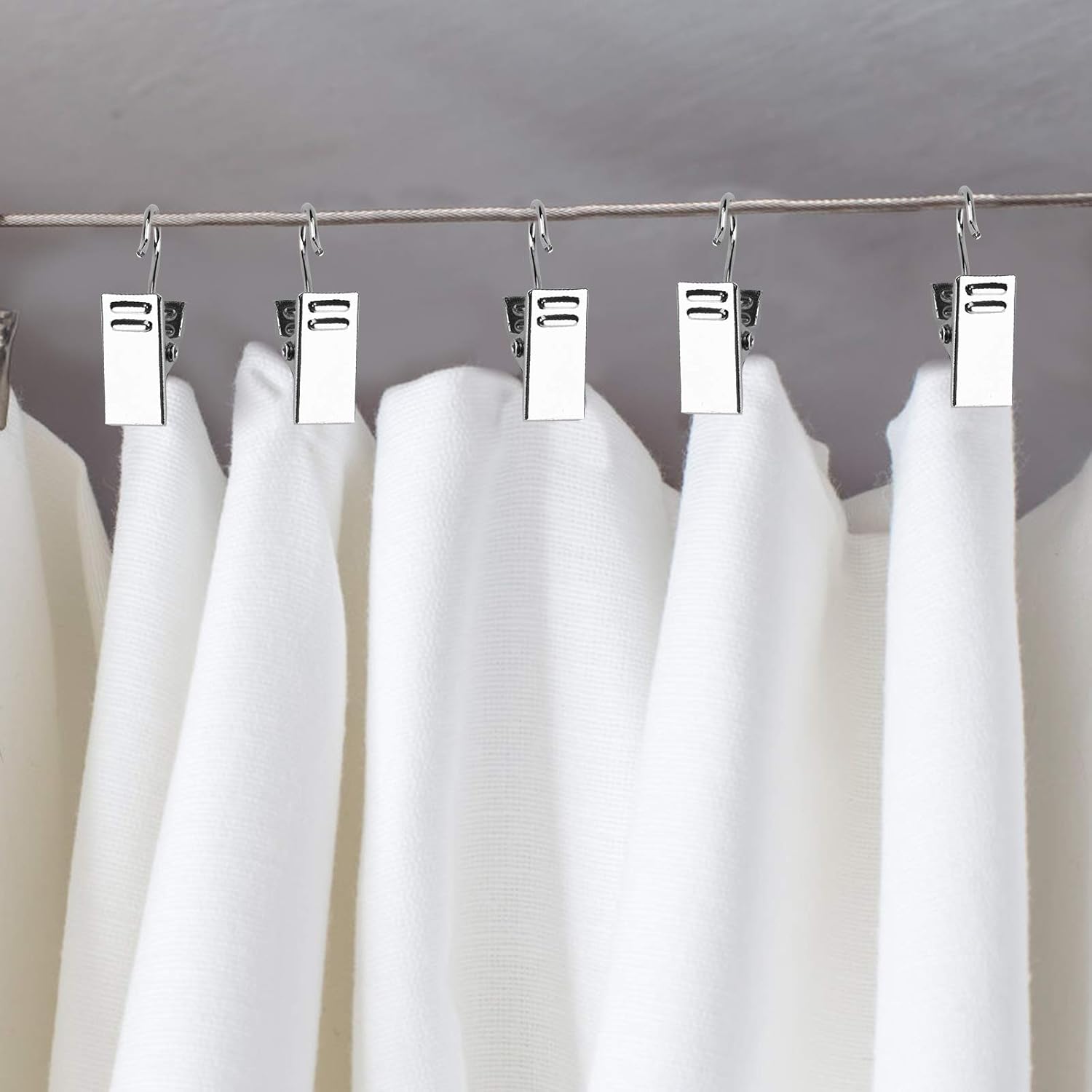 Metal Curtain Hangers Drapery  - đánh giá và giá Wired Pathway Light