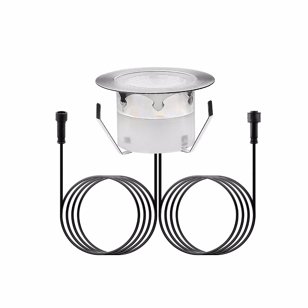 QACA Stainess Thép IP67 LED Án - đánh giá và giá Outdoor Lighting Kits Low Voltage