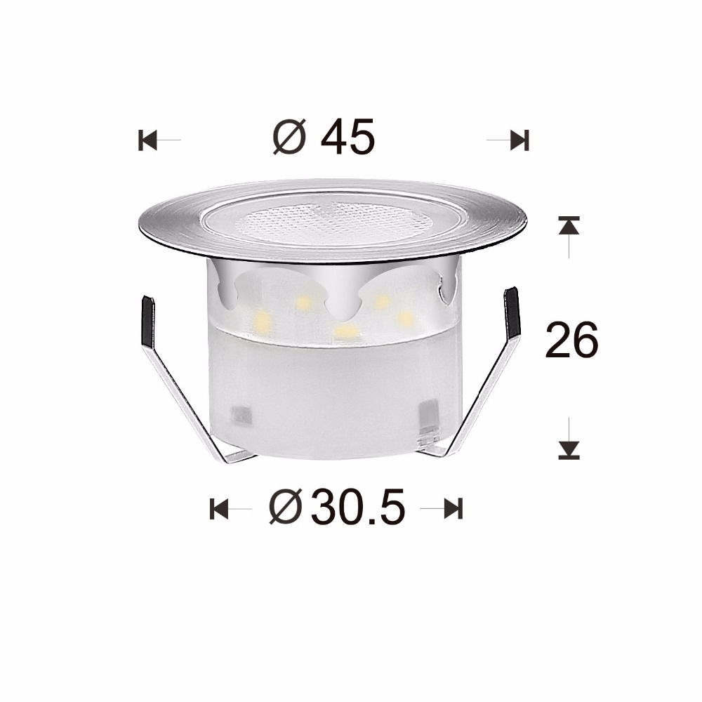 QACA Stainess Thép IP67 LED Án - đánh giá và giá Outdoor Lighting Kits Low Voltage