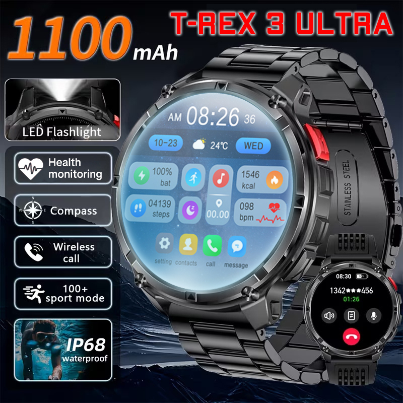 New T-Rex3 Ultra 1100mAh Batte - đánh giá và giá Wired Pathway Light