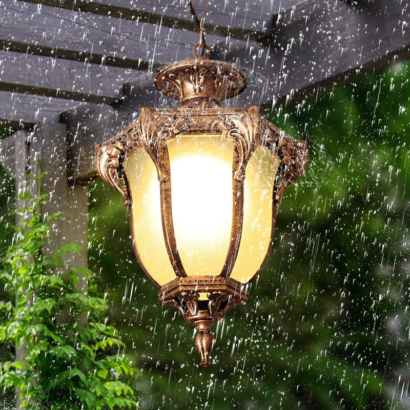 European Outdoor Porch Pendant - đánh giá và giá Outdoor Lighting Bronze