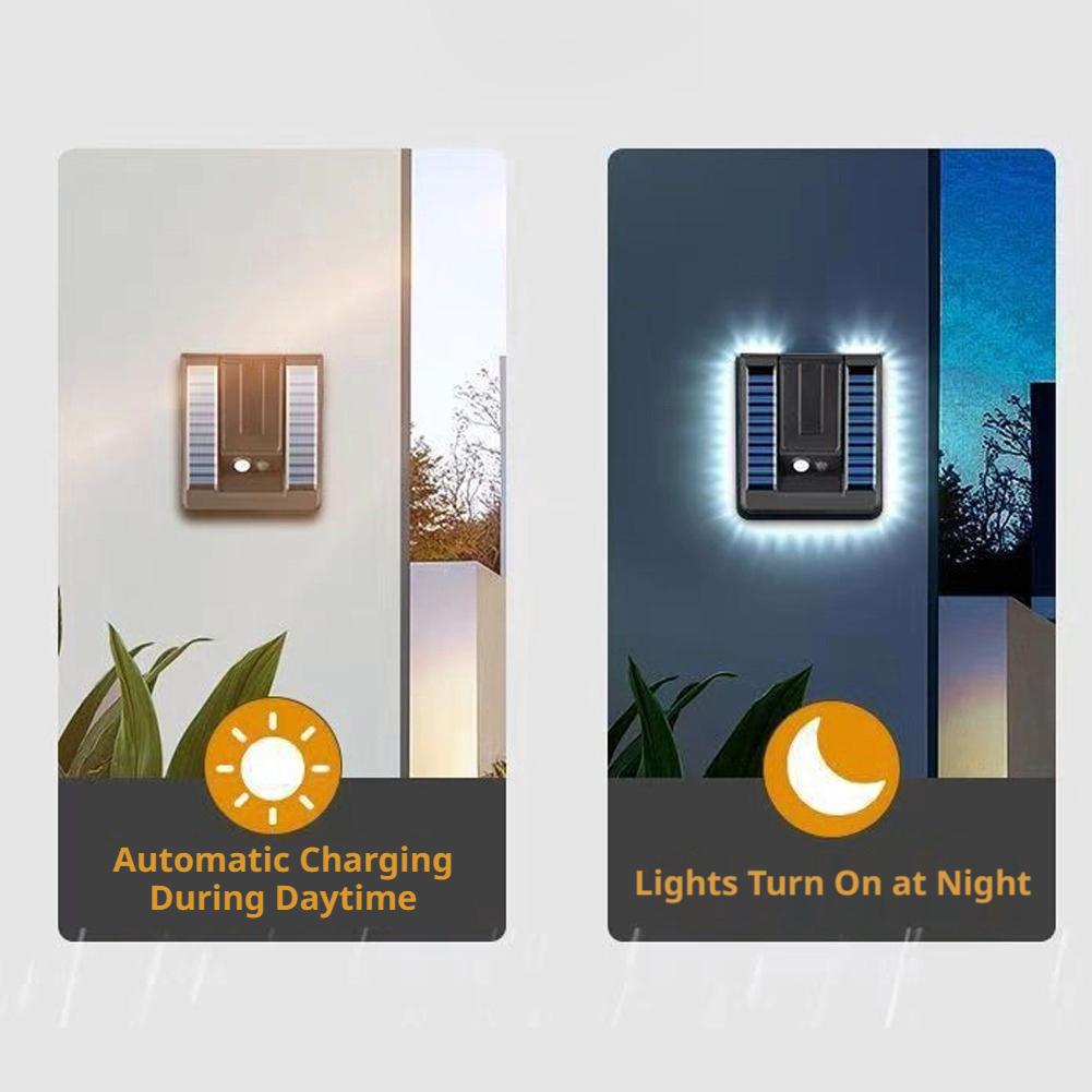 Foldable LED 120° Solar Light  - đánh giá và giá Bollard Light Garden