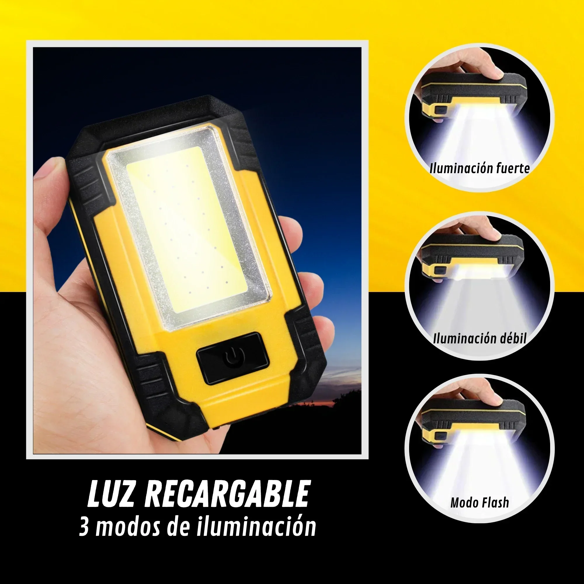 Rechargeable 4000MaH Work Ligh - đánh giá và giá Outdoor Lighting Lowes