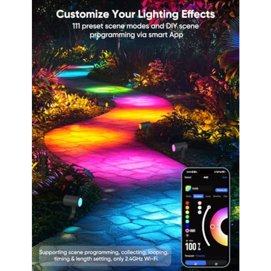 Outdoor Spot Light 00lm Smart  - đánh giá và giá Outdoor Lighting Kits Low Voltage