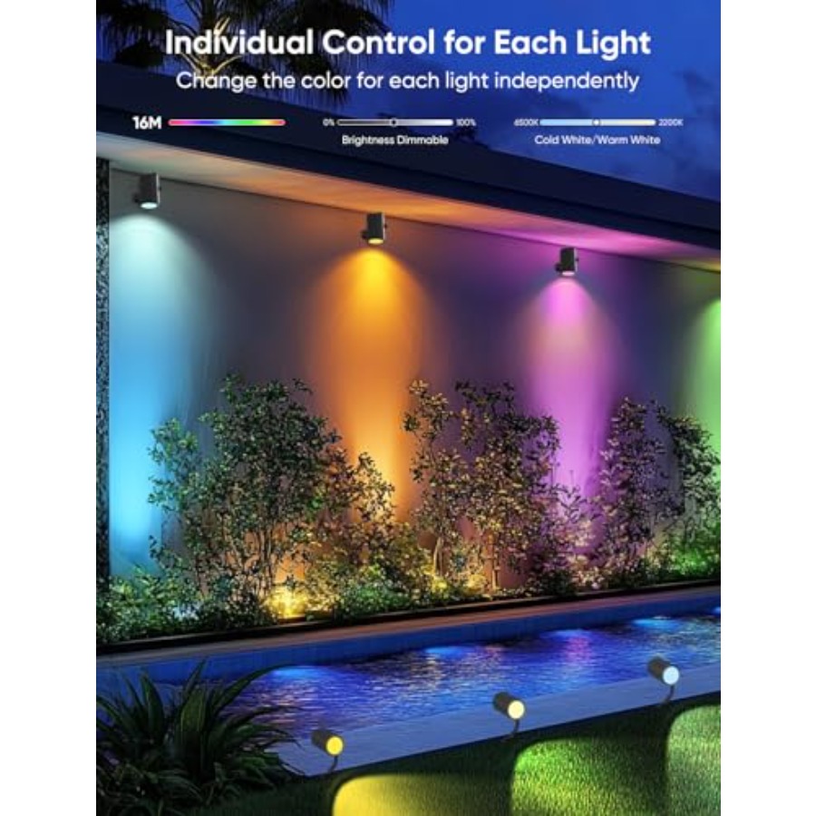 Outdoor Spot Light 600lm, Smar - đánh giá và giá Outdoor Lighting Kits Low Voltage