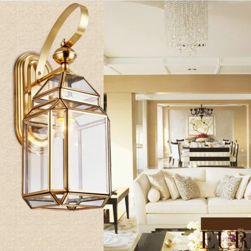 Modern Bronze Wall Lamp D17cm  - đánh giá và giá Outdoor Lighting Bronze