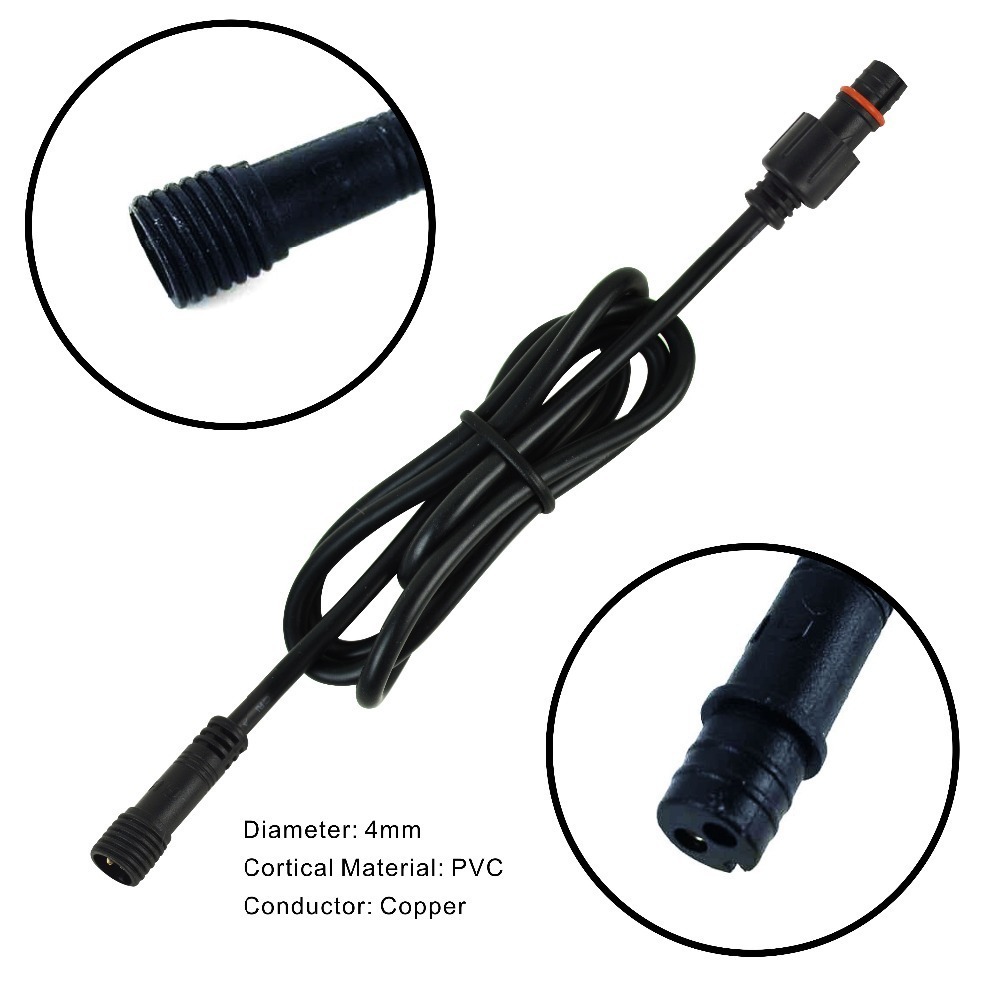 2pin DC LED Cable 1 Metre Exte - đánh giá và giá Outdoor Lighting Extension Cord
