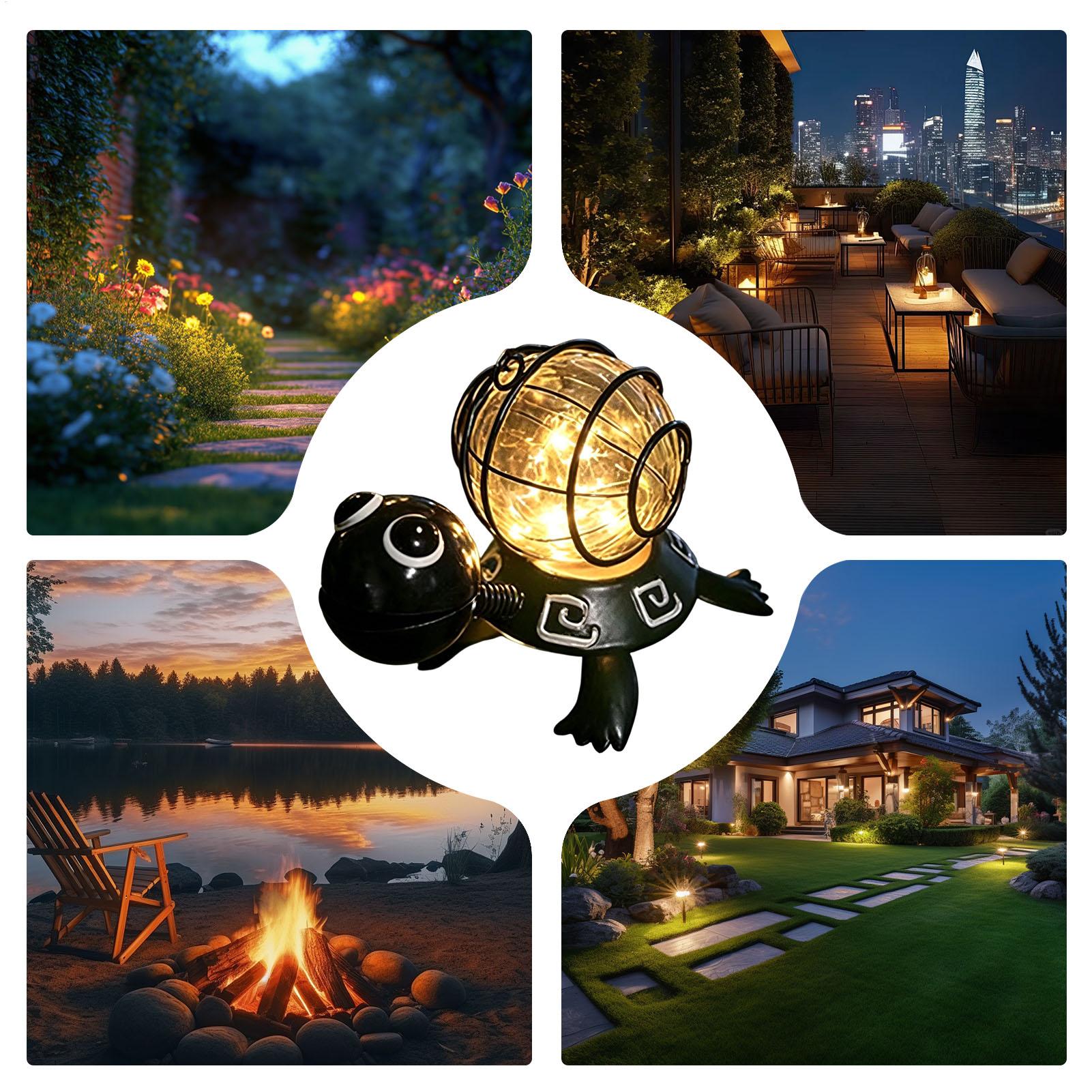 Turtle Solar Lights Outdoor Ga - đánh giá và giá Outdoor Lighting For Patio