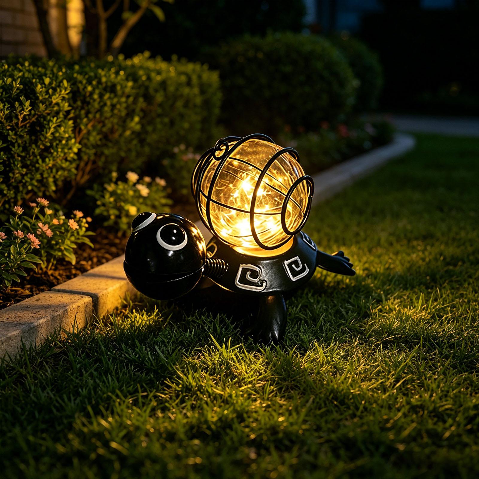 Turtle Solar Lights Outdoor Ga - đánh giá và giá Outdoor Lighting For Patio