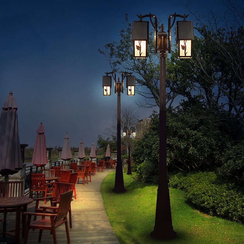 European-Style Landscape Stree - đánh giá và giá Outdoor Lighting Bronze