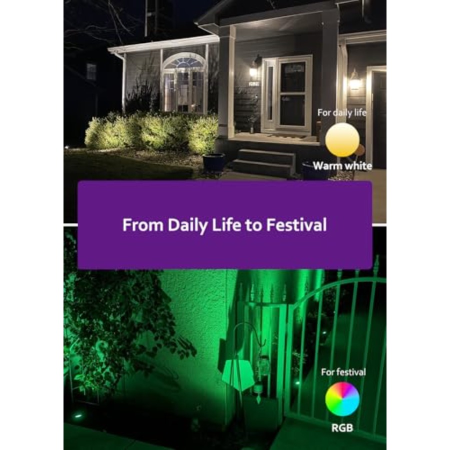 Spotlight Outdoor for Hallowee - đánh giá và giá Outdoor Lighting Kits Low Voltage