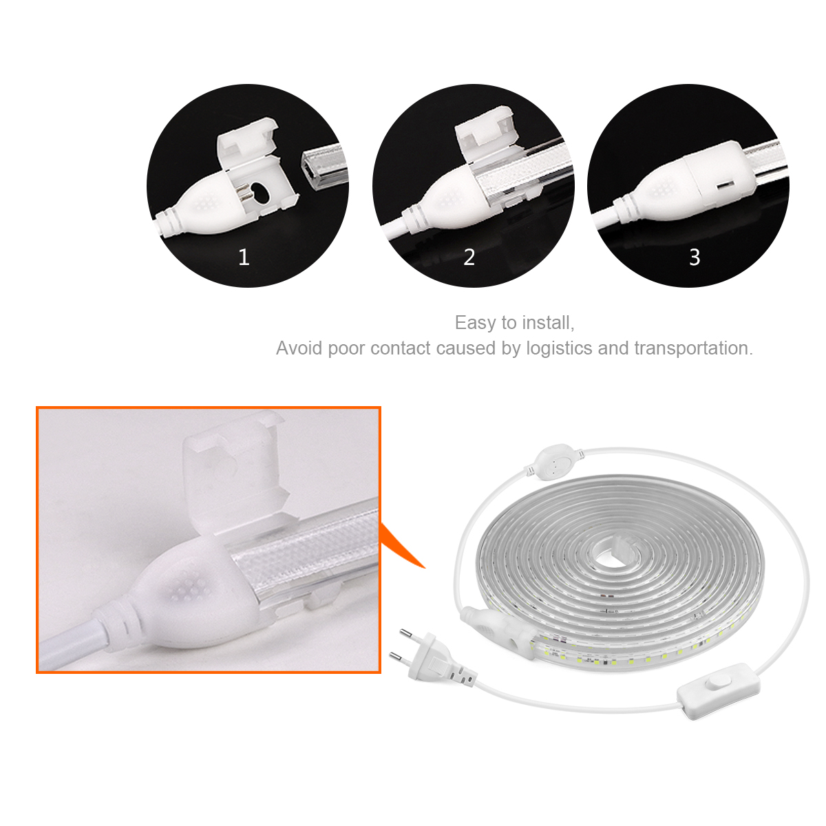 High Bright LED Strip Light 28 - đánh giá và giá Outdoor Lighting Switch