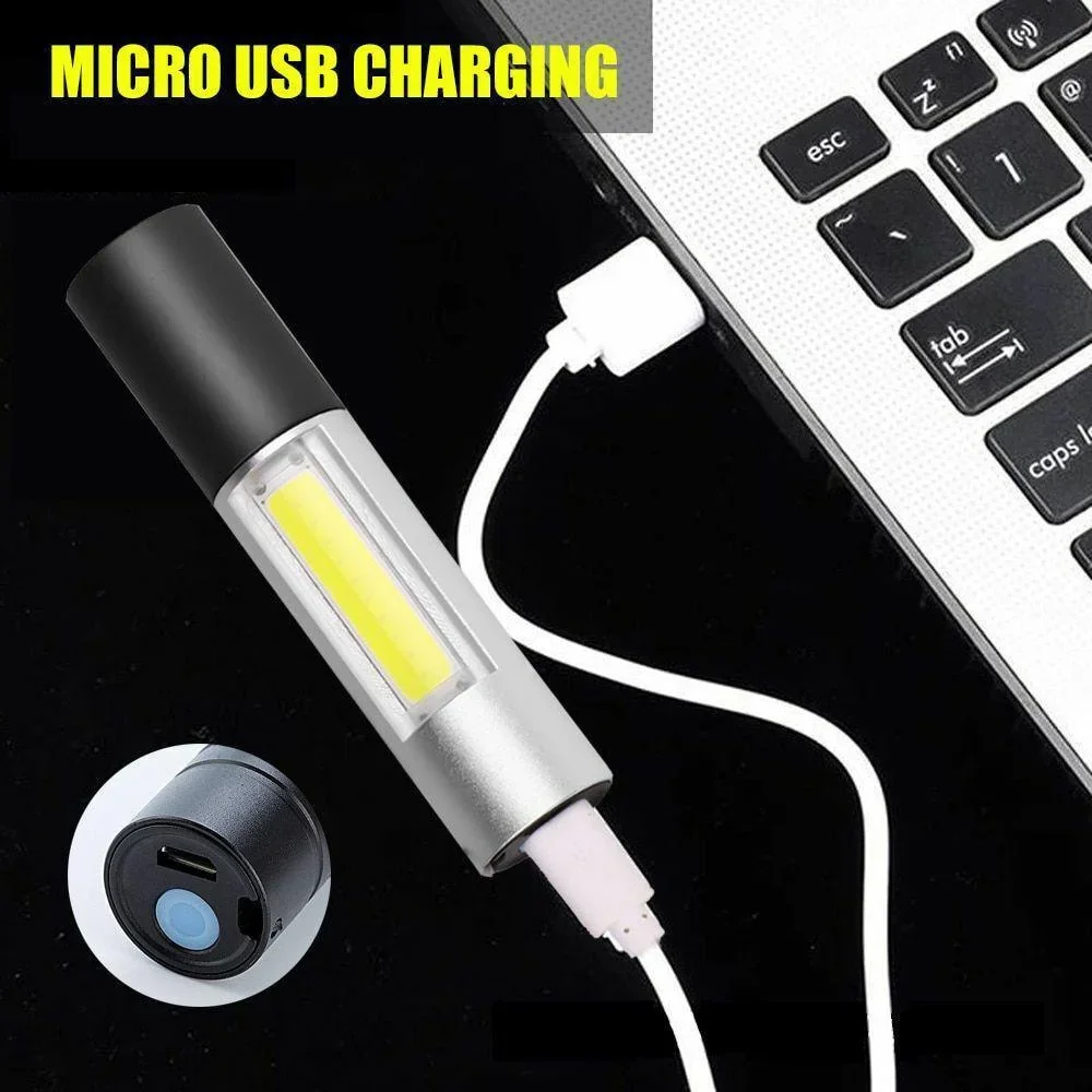 Mini LED Flashlight Zoomable U - đánh giá và giá Outdoor Lighting Switch