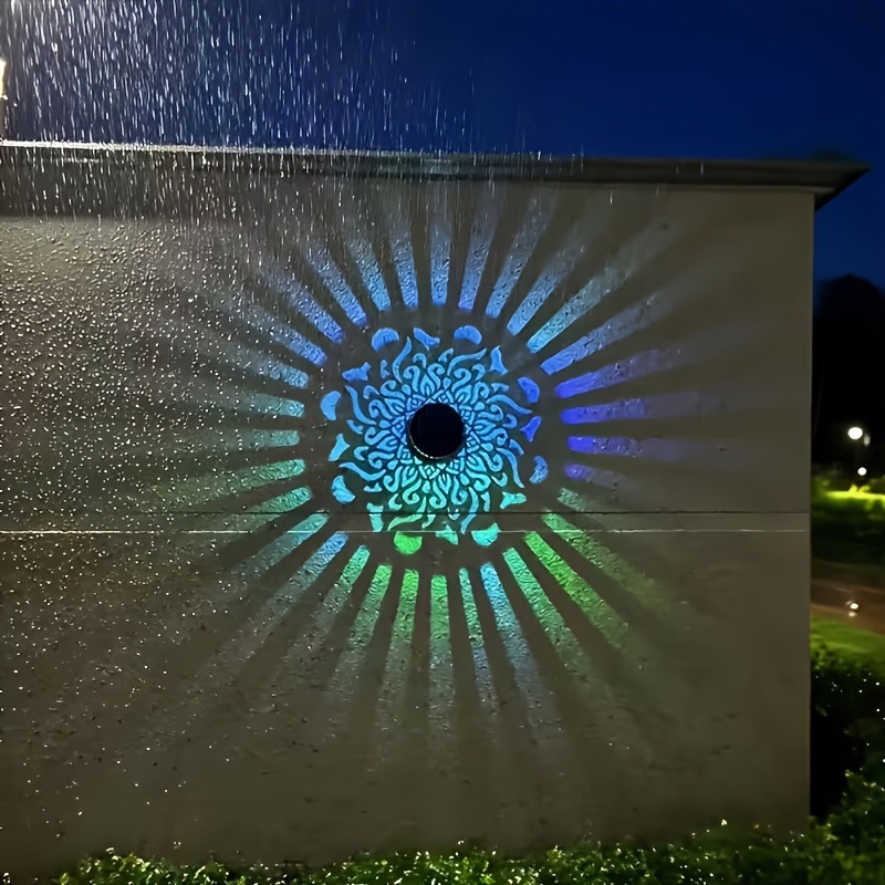 Solar LED Wall Light Mandala P - đánh giá và giá Bollard Light Garden