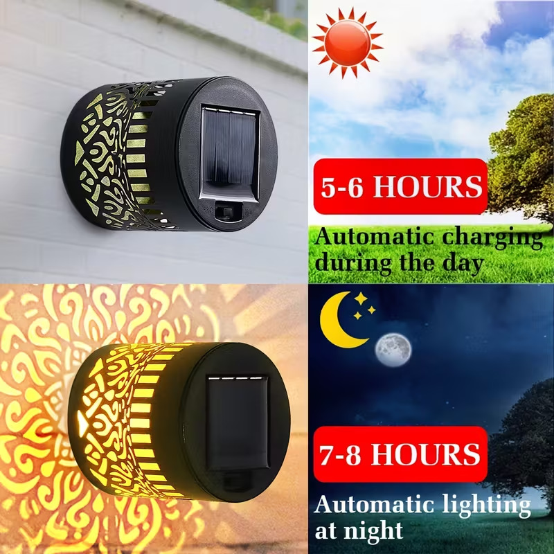 Solar LED Wall Light Mandala P - đánh giá và giá Bollard Light Garden