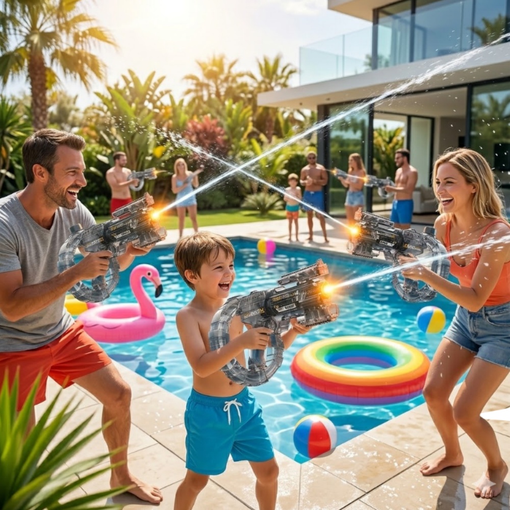 Electric Water Blaster Automat - đánh giá và giá Outdoor Lighting The Range