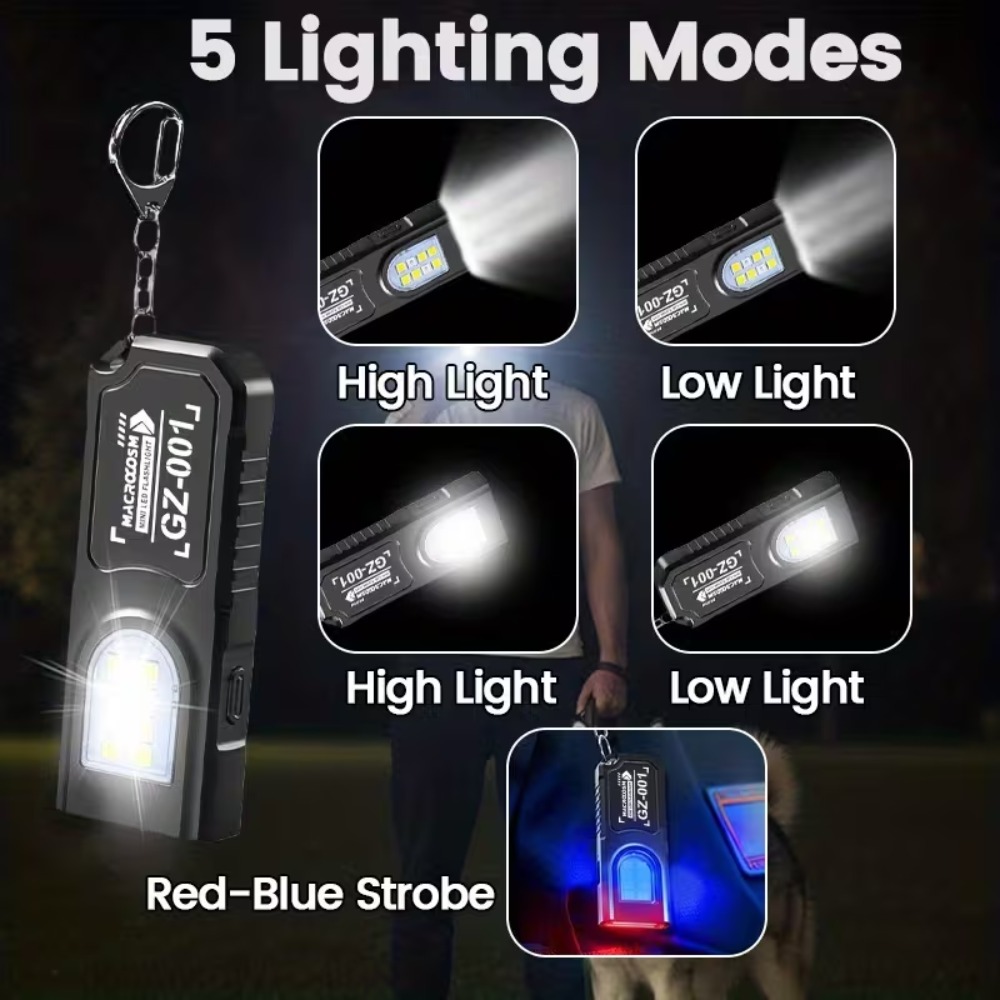 Mini COB LED Keychain Flashlig - đánh giá và giá Outdoor Lighting Lowes