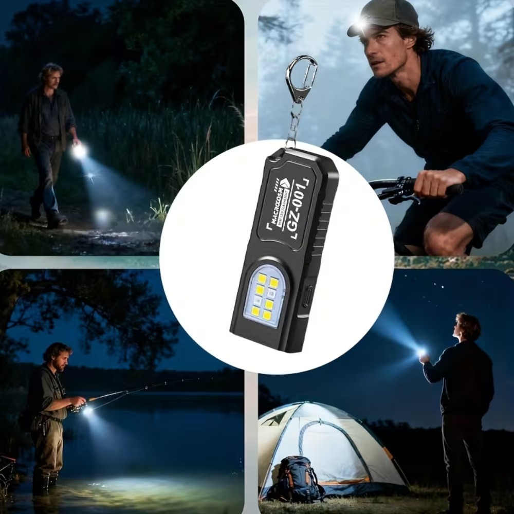 Mini COB LED Keychain Flashlig - đánh giá và giá Outdoor Lighting Lowes